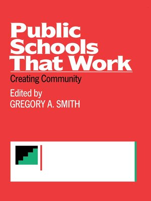cover image of Public Schools That Work